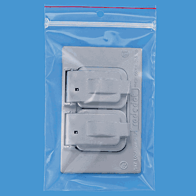 Minigrip Reclosable Bags, 4 x 6", 4 Mil, Zi