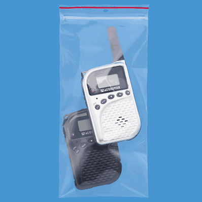 Minigrip Reclosable Bags, 4 x 8", 4 Mil, Zi