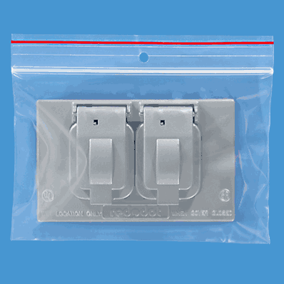 Minigrip Reclosable Bags, 6 x 4", 4 Mil, Zi