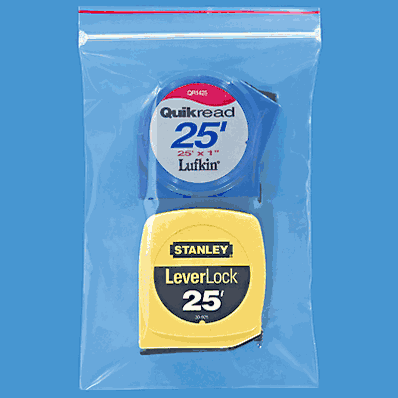 Minigrip Reclosable Bags, 6 x 9", 4 Mil, Zi
