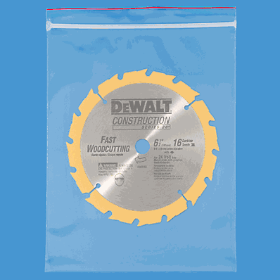 Minigrip Reclosable Bags, 8 x 10", 6 Mil, Z