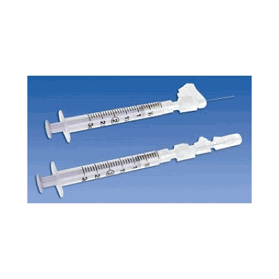 Minikit, 23g x 1" Pulset, 1cc w/ Safety Tip