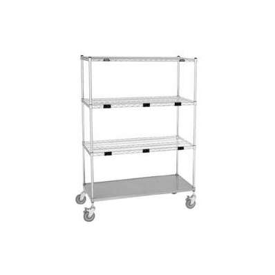 Mobile Cart Lacquered Zinc Wire 48 L X 18 W I