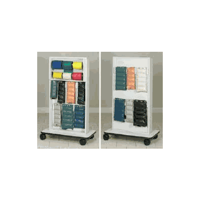 Mobile Cuff Weight And Band Rack 31 W X 53 H