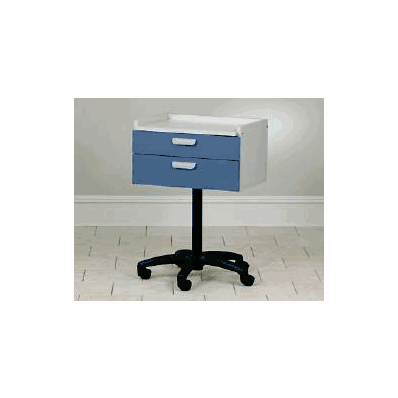 Mobile Equipment Cart 22 X 33 X 17 Inch 2 Dra