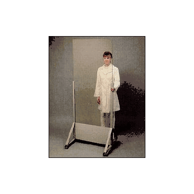 Mobile Radiation Shield Clear Pb 30 W X 75 H