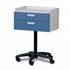 Mobile Treatment Cabinet, color Gray top and frame, 17" X 22" X 33", 2 Drawers, sold as Each by Clinton Industries 8920-0GR-1GR <br><br><font color="red"><b>BACK TO THE PRODUCT TABLE, <a href="https://www.aaawholesalecompany.com/furnishings-medical-and-utility-carts-mobile-treatment-cabinets-by-clinton-industries.html">CLICK HERE</a></b></font>