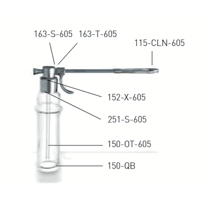 Model 163 Outlet Tube