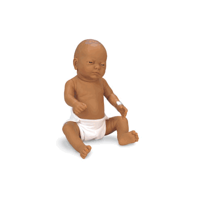 Model, New Born Girl Brn 21" - - Nasco