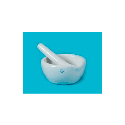 Mortar And Pestle - Mortar & Pestle, Porcelai
