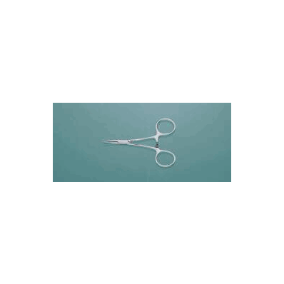Mosquito Forceps Hartman Curved 3-1/2 Inch -
