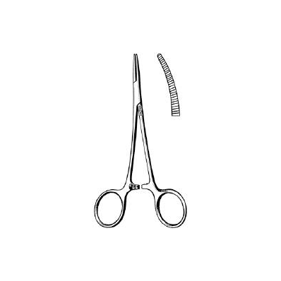 Mosquito Forceps Hartman Scissor Type Curved