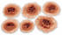 Moulage, Single Gunshot Exit Wound in silicone rubber, color: light skin, sold as 6/set by MST brand Nasco SB50193<br><br><font color="red"><b>BACK TO THE PRODUCT TABLE, <a href="https://www.aaawholesalecompany.com/nasco-nursing---medical-simulation-wound-kit.html">CLICK HERE</a></b></font>