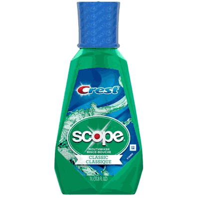 Mouthwash, 1 Liter Mint Flavor