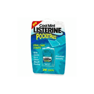 Mouthwash Listerine Pocketpaks Cool Mint -