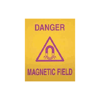 Mri Safety Sign Danger Magnetic Field - Sign,