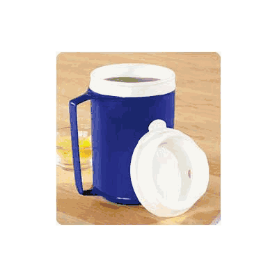 Mug 12 Oz. Hot / Cold Red Polypropylene - Mug