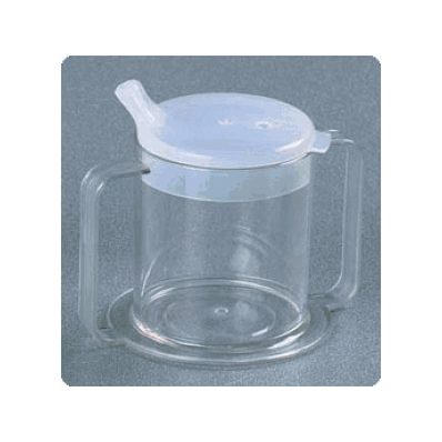 Mug, 2-handle 10oz, 3.5x4", Clear