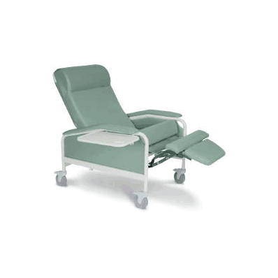 Multi-position Recliner Burgundy Vinyl Uphols