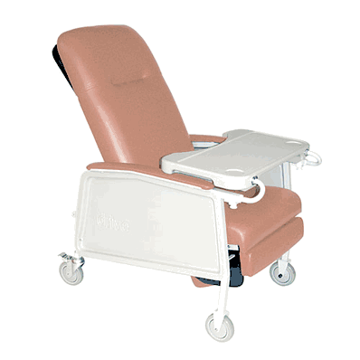 Multi-position Recliner Rosewood Vinyl Uphols
