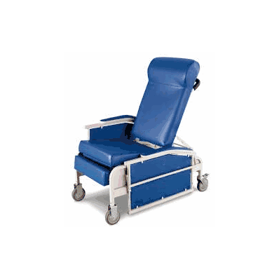 Multi-position Recliner Taupe Vinyl Upholster