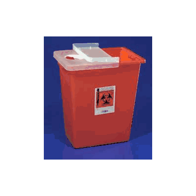 Multi-purpose Sharps Container 1-piece 17.5h