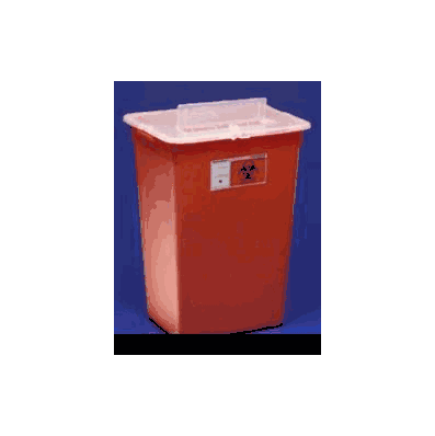 Multi-purpose Sharps Container 10 Gallon Red