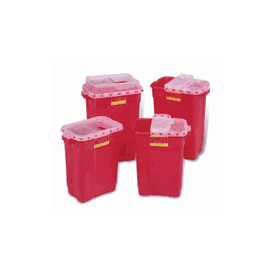 Multi-purpose Sharps Container 2-piece 18.5h