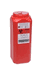 Sharps Container, 0.5 Gallon, 10" H X 3" W X 3" D, sold as 12/Case, Phlebotomy Style Free Standing Vertical Entry with Locking Lid, Red Base / Red Lid by Post Medical WD-200 <br><br><font color="red"><b>BACK TO THE PRODUCT TABLE, <a href="https://www.aaawholesalecompany.com/needles-and-syringes-sharps-collectors-phlebotomy-sharps-containers.html">CLICK HERE</a></b></font>