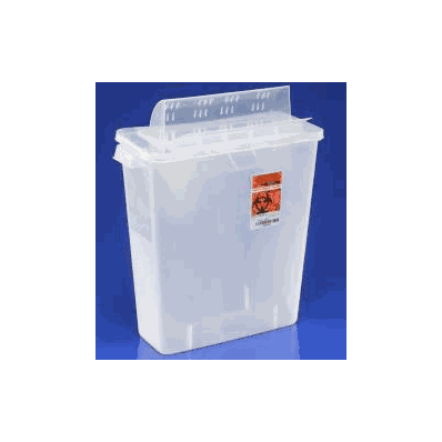 Multi-purpose Sharps Container In-room 1-pie