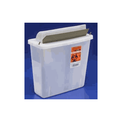 Multi-purpose Sharps Container In-room 1-pie