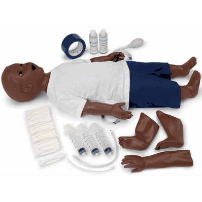 Manikin Simulator, Multipurpose, Dark, 1yr