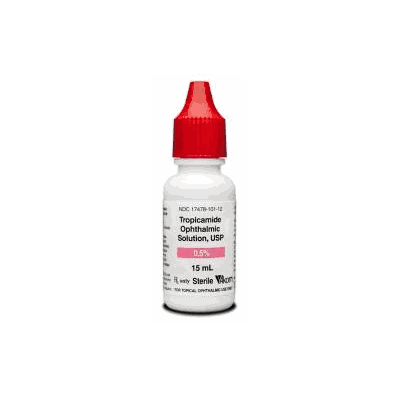 Mydriatic Tropicamide 0.5% Ophthalmic, 15 mL by Akorn