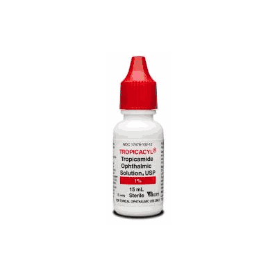 Mydriatic Tropicamide 1% Ophthalmic, 15 mL by Akorn