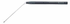Myringotomy Knife Beaver, SPEAR TIP, Stainless Steel / Plastic Full Handle, Unitome Angle, Narrow Shaft Offset 45 degrees, Conventional Style, Sterile Disposable sold as 3 ea/cs, Beaver 377122<br><br><font color="red"><b>BACK TO THE PRODUCT TABLE, <a href="https://www.aaawholesalecompany.com/instruments-knives-and-scalpels-myringotomy-knife-beaver-conventional.html">CLICK HERE</a></b></font>