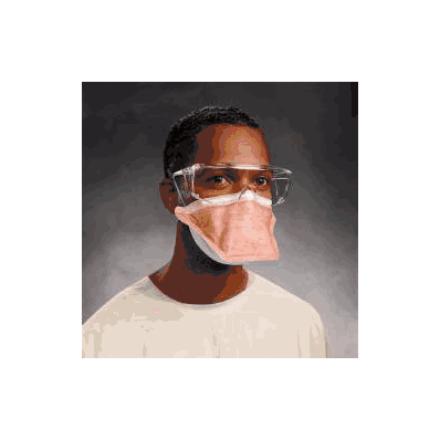 N95 Mask SIZE Regular w/SAFETY SEAL FILM, sold as 35/bx Respirator Fluidshield PFR95 Flat-Fold Duckbill