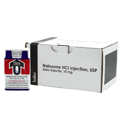 Naloxone Opiate Antagonist, 10 mg Prefilled Auto-Injector Injection Intramuscular or Intravenous