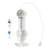 Namic#H965914031 Inflation Device with 1-Way High-Pressure Flow Switch, 3-Way High-Pressure Stopcock, 1, 050 psi, 30 Atmospheric Pressure (ATM), 20 mL Barrel Volume, 12" High-Pressure Braided Tubing<br><br><font color="red"><b>BACK TO THE PRODUCT TABLE, <a href="https://www.aaawholesalecompany.com/i-v--therapy-i-v--therapy-accessories-inflation-device-kits.html">CLICK HERE</a></b></font>
