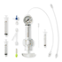 Namic#H965914131 Inflation Device, Insertion Tool, Torque Device, Y-Adaptor, Tri-Color Label, Polypropylene Syringes, Luer Lock, 3-Way Stopcock, 1, 050 psi, 30 Atmospheric Pressure (ATM), 20 mL Barrel Volume, High-Pressure and Low-Pressure Tubing, sold as 5/Box<br><br><font color="red"><b>BACK TO THE PRODUCT TABLE, <a href="https://www.aaawholesalecompany.com/i-v--therapy-i-v--therapy-accessories-inflation-device-kits.html">CLICK HERE</a></b></font>