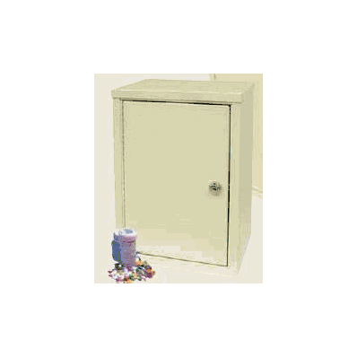 Narcotic Control Cabinet Beam Wall Mount Ste