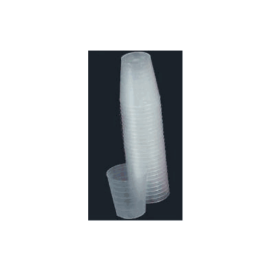 Narrow Medication Cup 30 Ml Clear Plastic - C