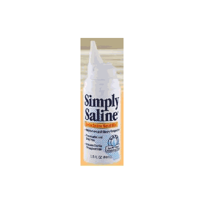 Nasal Mist Spray Simply Saline 1.5 Oz. - Sal