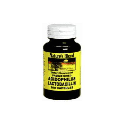 Nature's Blend Acidophilus Dietary Supplement