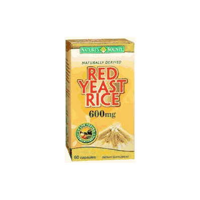 Nature's Bounty Red Yeast Rice Capsule 600 Mg