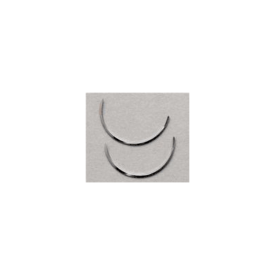 Needle, 1/2 Circle Reverse Cutting Lanes Cleft Palate Spring Eye, .027" x 1.024"