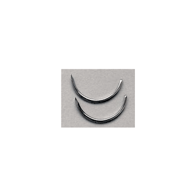 Needle, 1/2 Circle Trocar Point Murphy's Trach, .043" x .984"