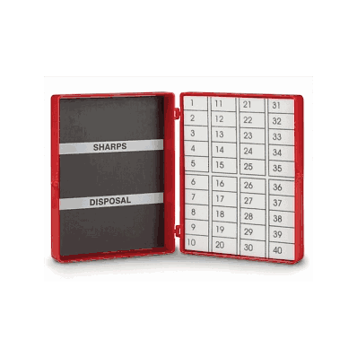 Needle Counter, 15 Ct Magnet W/Clear Top - Me