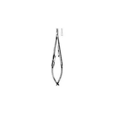 Needle Holder 5-1/2 Inch Straight, Smooth Tip