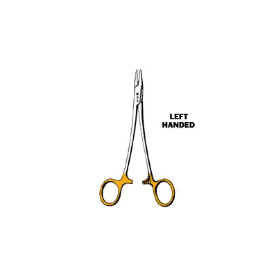 Needle Holder 6 Inch Straight, Serrated Tip R