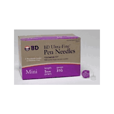Needle, Ultra Fine 31ga -ordr Qty 12 - Medlin